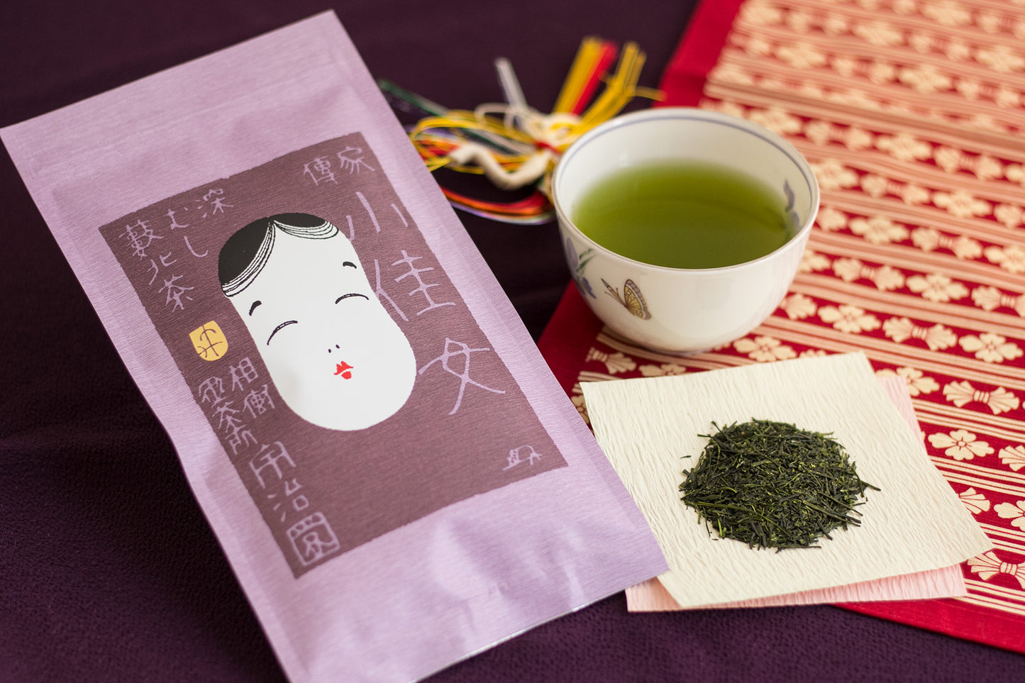 【深蒸し煎茶】小佳女 “おかめ” 袋入り (100g)