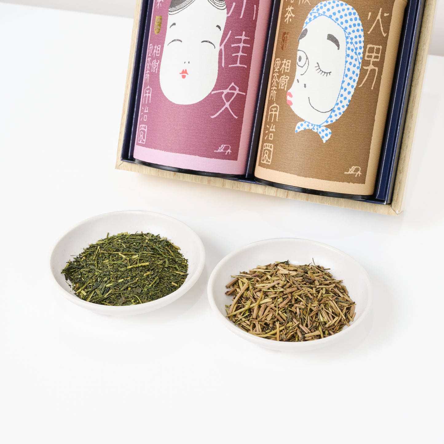 小佳女・火男 進物缶詰合せ