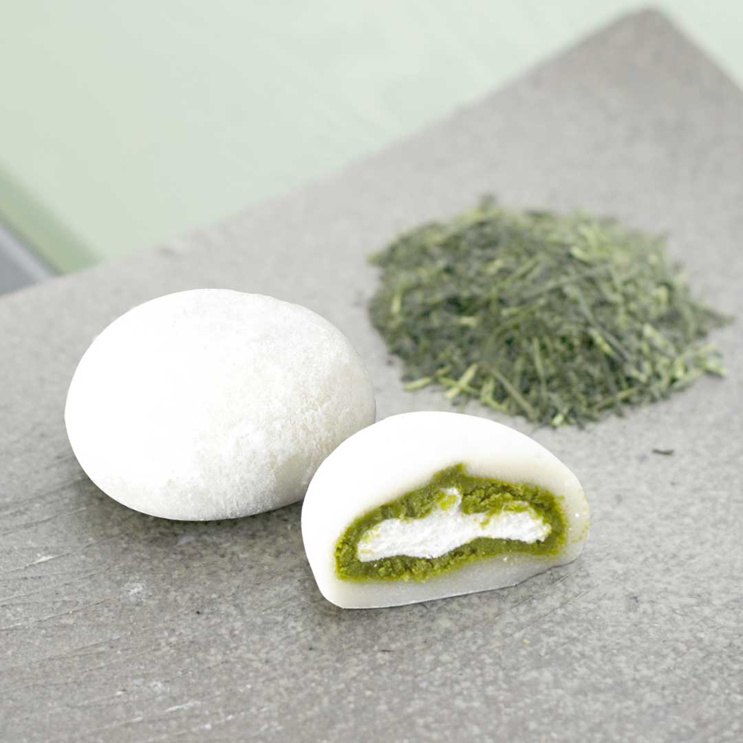 クリーム大福〈抹茶・ほうじ茶〉